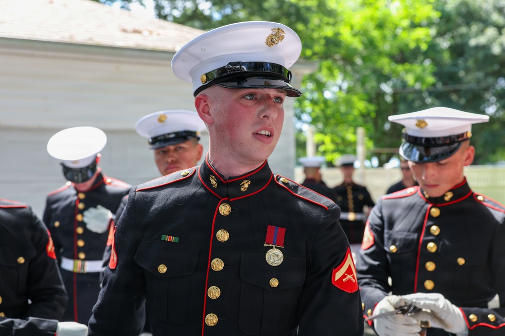 Silent Drill Platoon takes on Sail 250 New Orleans