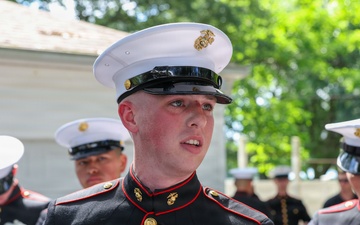 Coming Home to the Big Easy: Lance Cpl. Adams and the Silent Drill Platoon bring pride and precision to New Orleans