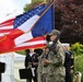 U.S. Navy Color Guard honor the memory of Jack Hamlin and Crew of Flotilla One