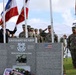 U.S. Color Guard of Naval Forces Europe/Africa honor the memory of Jack Hamlin and Crew of Flotilla One