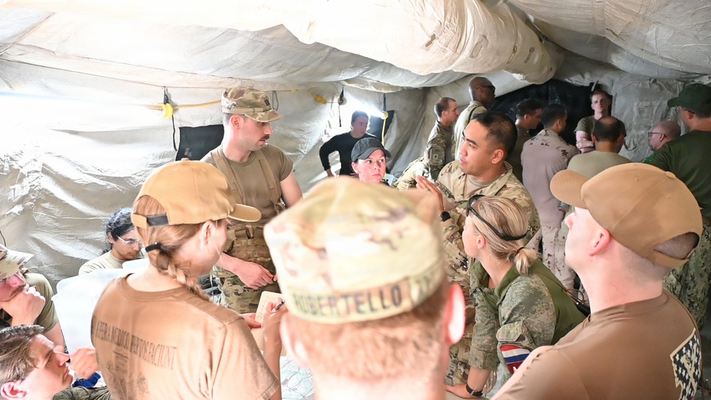 Military medical professionals tested in capstone Joint Emergency Medicine Exercise
