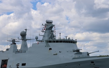 HDMS Absalon (F341) Departs for BATLOPS 26