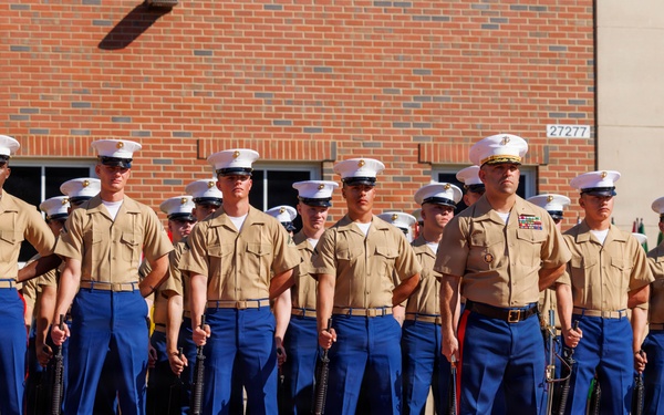 Marine Corps Embassy Security Group Change of Command Ceremony