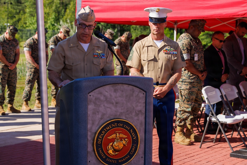 Marine Corps Embassy Security Group Change of Command Ceremony