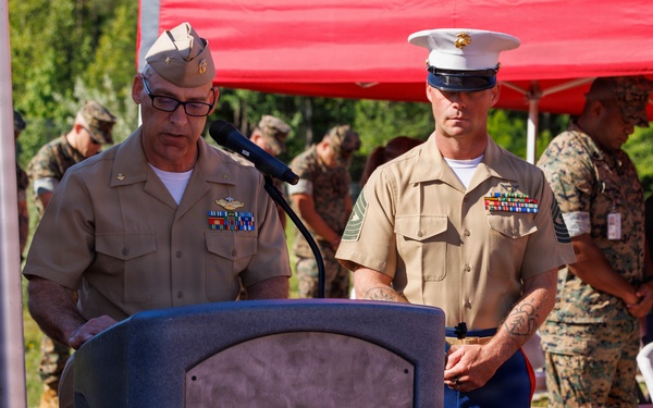 Marine Corps Embassy Security Group Change of Command Ceremony