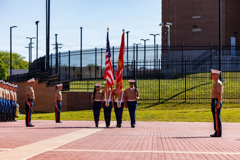 Marine Corps Embassy Security Group Change of Command Ceremony