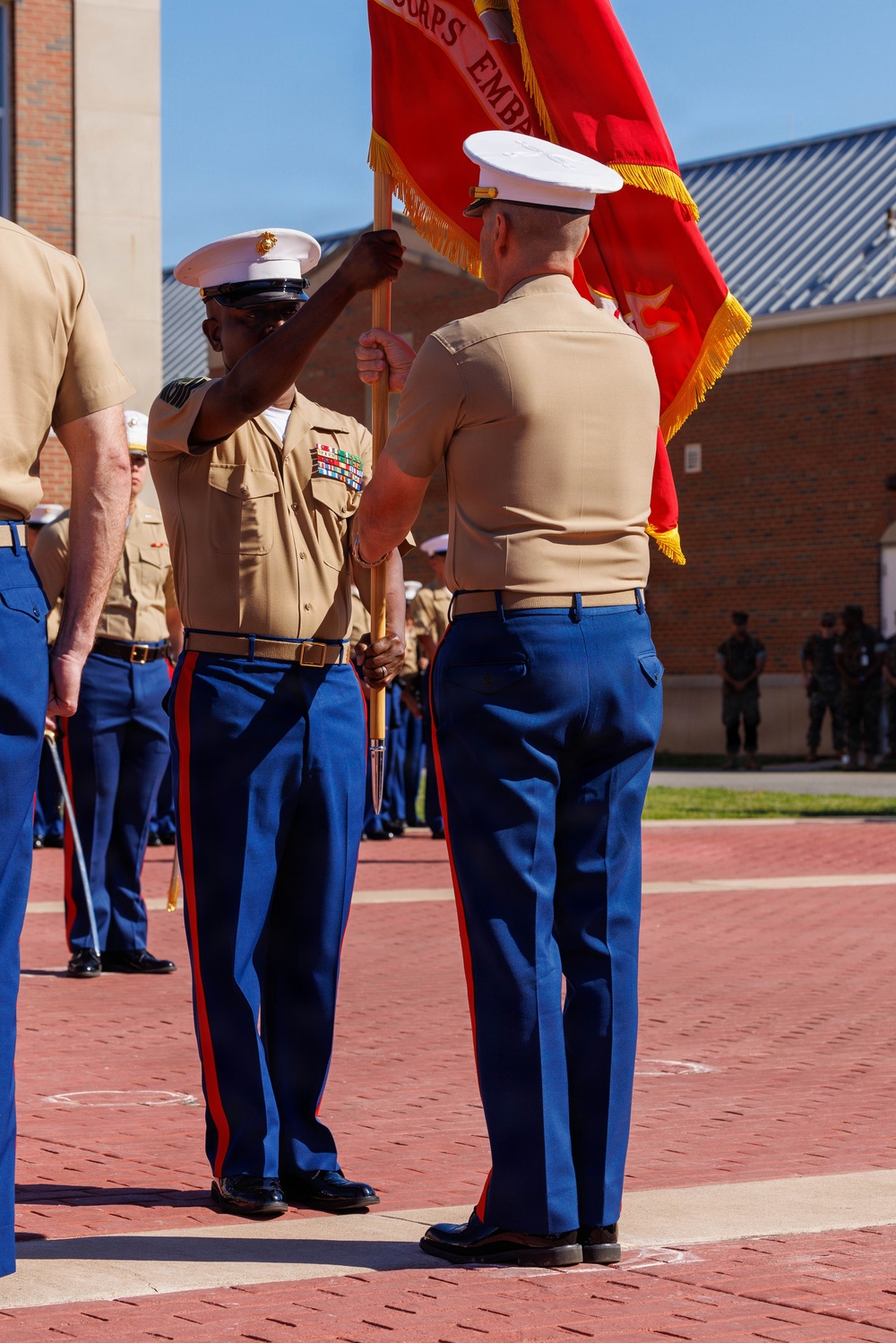 Marine Corps Embassy Security Group Change of Command Ceremony