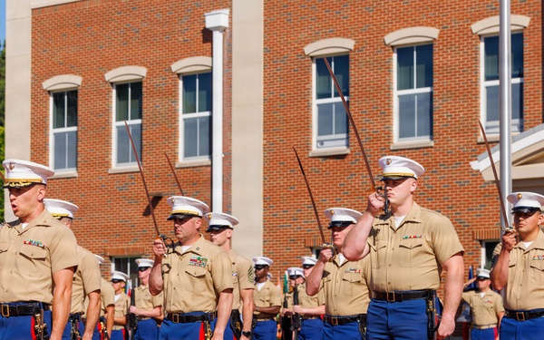 Marine Corps Embassy Security Group Change of Command Ceremony