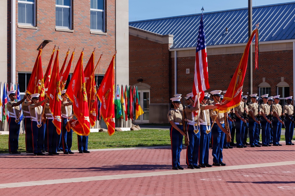 Marine Corps Embassy Security Group Change of Command Ceremony