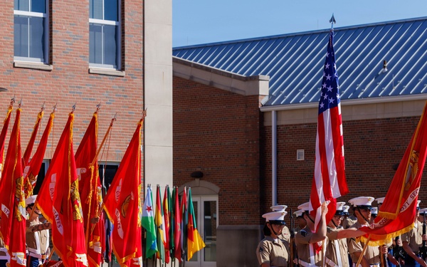 Marine Corps Embassy Security Group Change of Command Ceremony