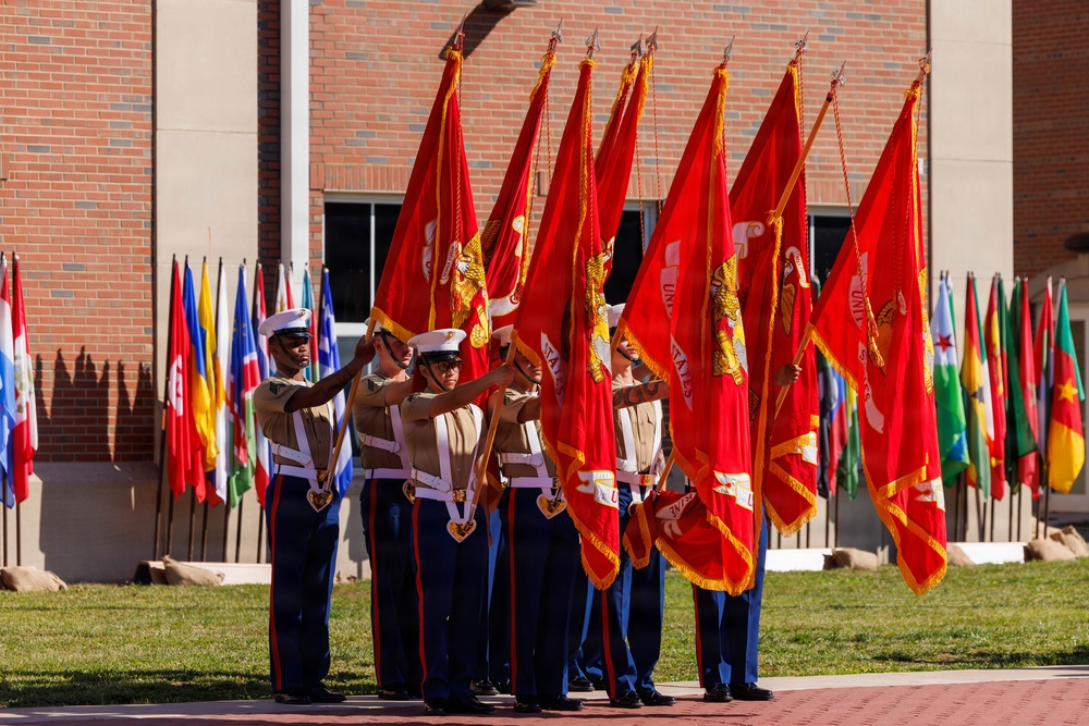 Marine Corps Embassy Security Group Change of Command Ceremony
