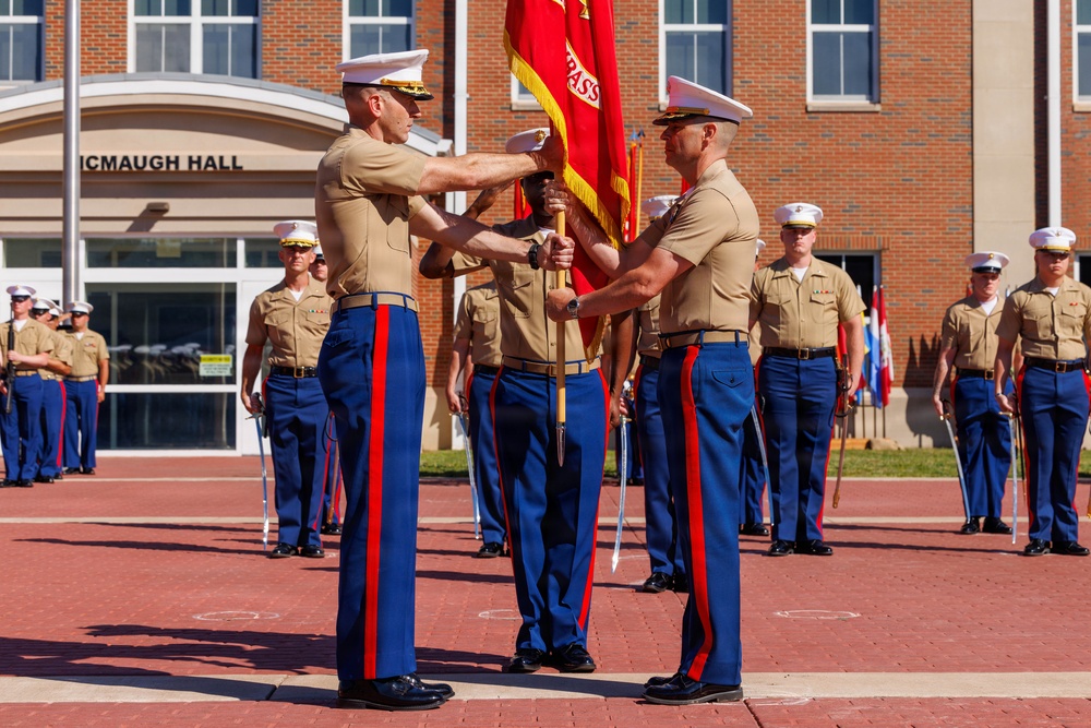 Marine Corps Embassy Security Group Change of Command Ceremony