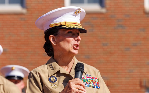 Marine Corps Embassy Security Group Change of Command Ceremony