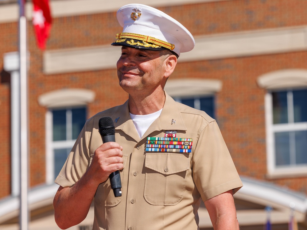 Marine Corps Embassy Security Group Change of Command Ceremony