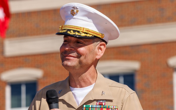 Marine Corps Embassy Security Group Change of Command Ceremony