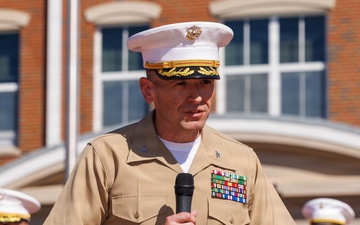 Marine Corps Embassy Security Group Change of Command Ceremony