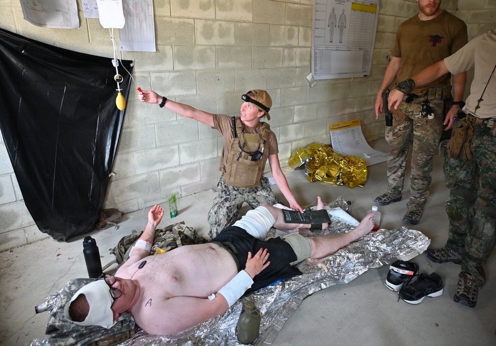Military medical professionals tested in capstone Joint Emergency Medicine Exercise