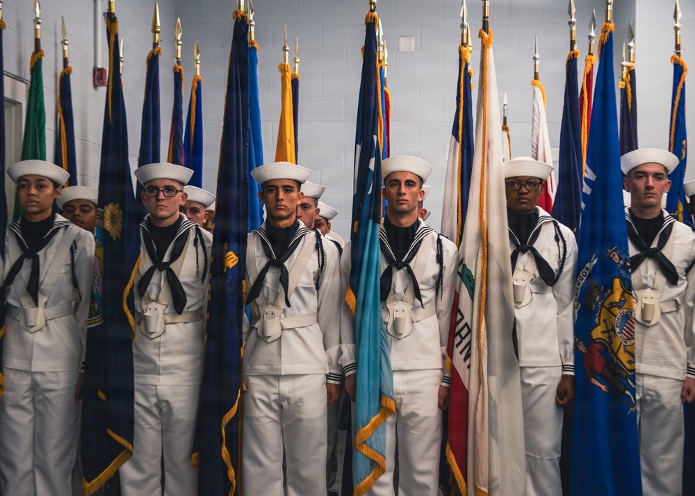 Recruit Training Command Pass in Review