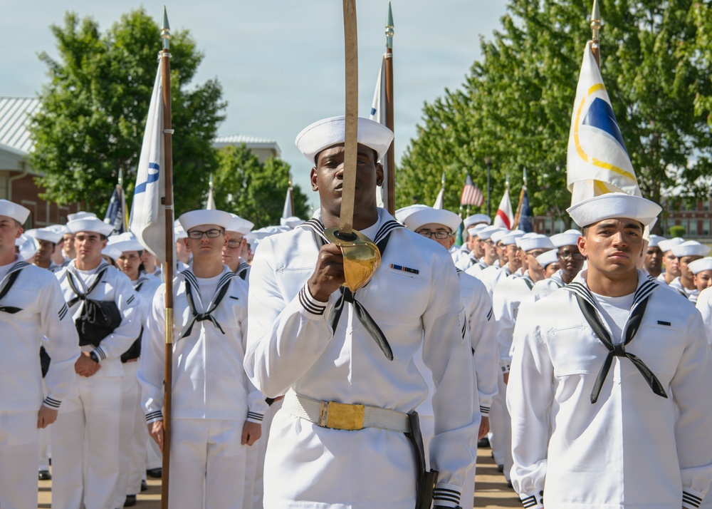 Recruit Training Command Pass in Review