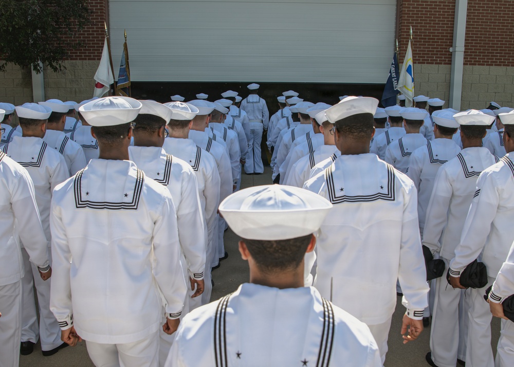 Recruit Training Command Pass in Review