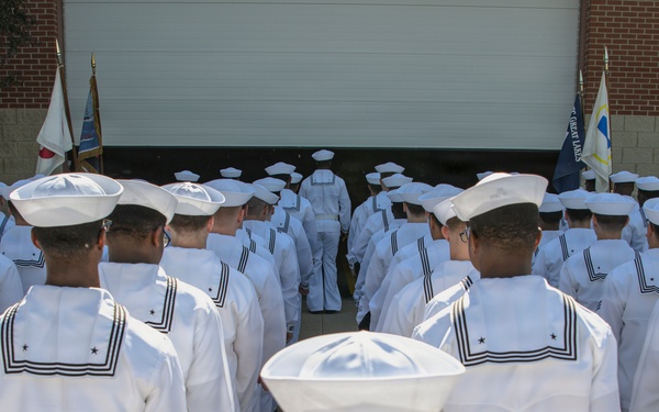 Recruit Training Command Pass in Review