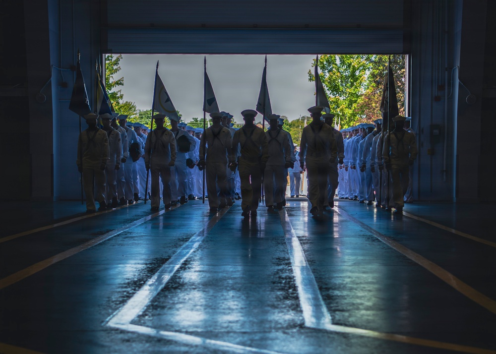 Recruit Training Command Pass in Review