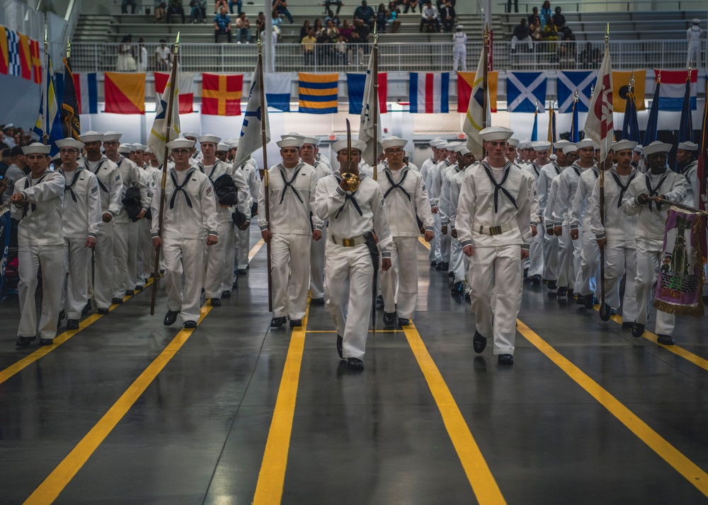 Recruit Training Command Pass in Review