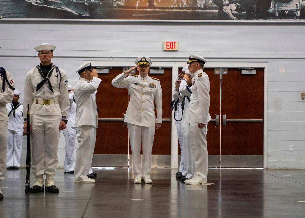 Recruit Training Command Pass in Review