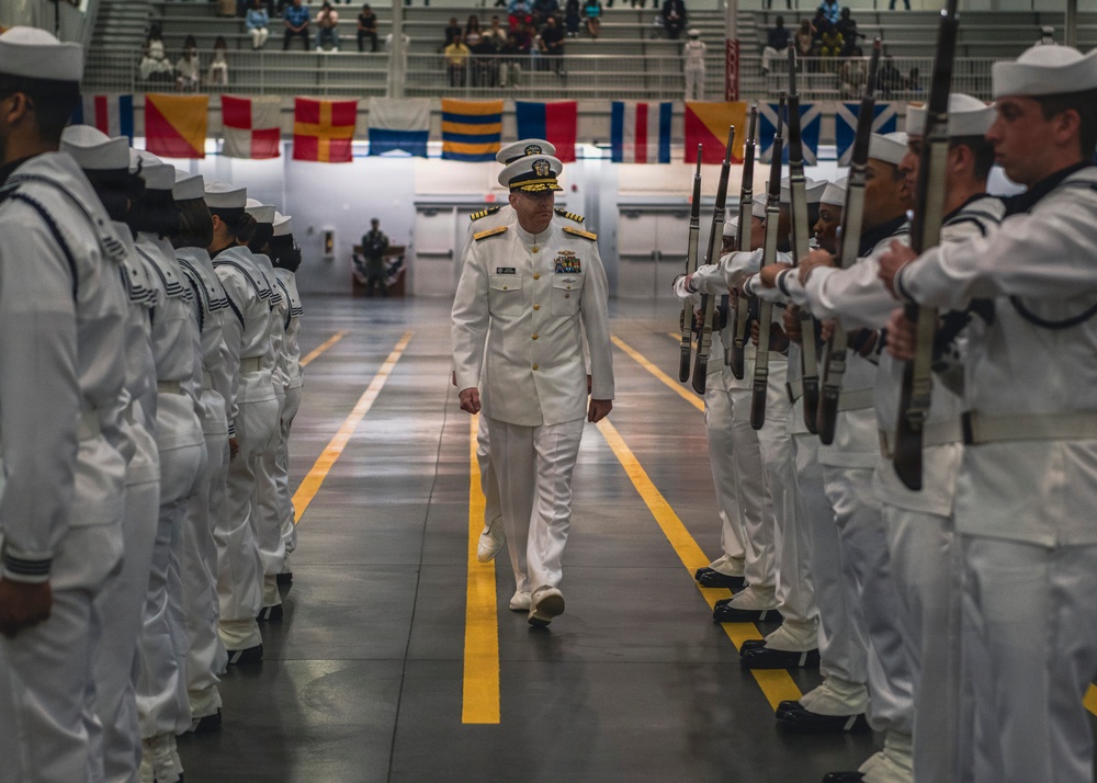 Recruit Training Command Pass in Review