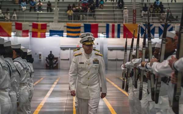 Recruit Training Command Pass in Review