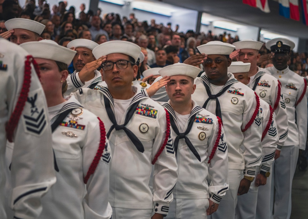Recruit Training Command Pass in Review