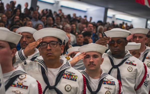 Recruit Training Command Pass in Review