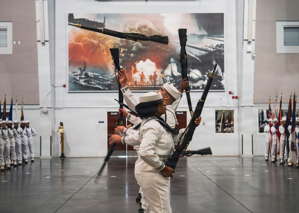 Recruit Training Command Pass in Review