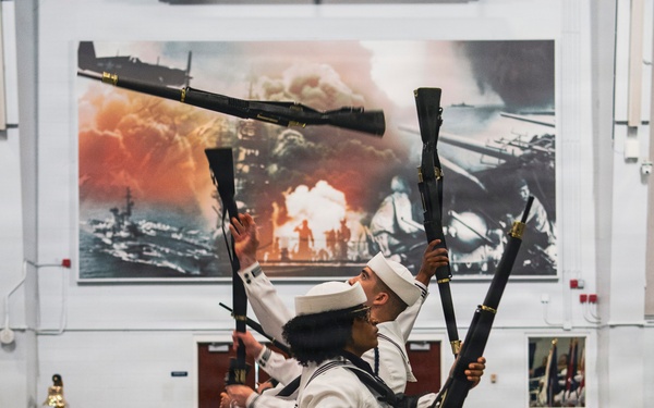 Recruit Training Command Pass in Review