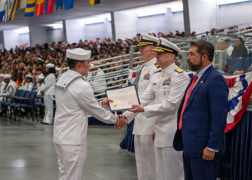Recruit Training Command Pass in Review