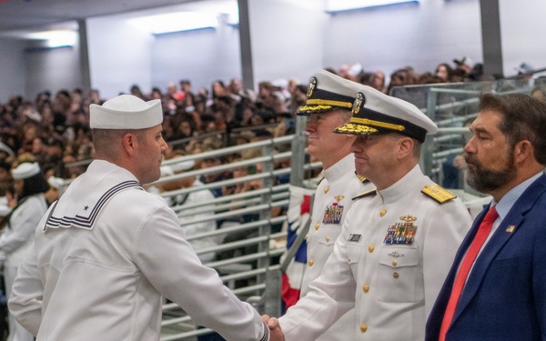 Recruit Training Command Pass in Review