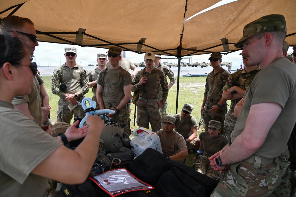 Military medical professionals tested in capstone Joint Emergency Medicine Exercise