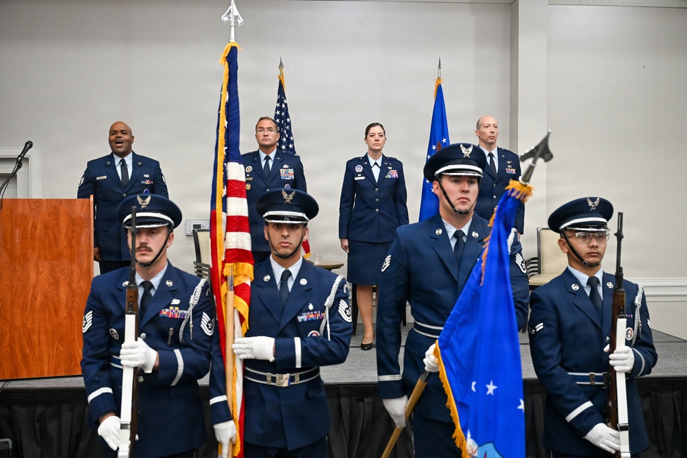 Lt. Col. Markley Meets the Beasts at 351 RCS Change of Command