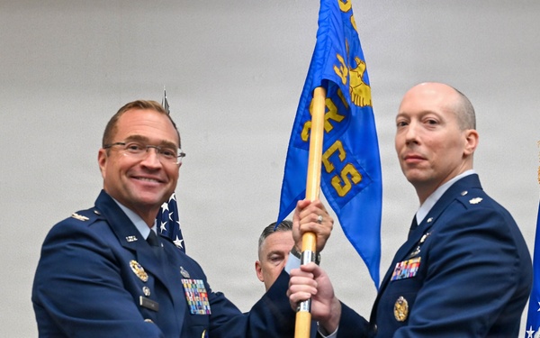 Lt. Col. Markley Meets the Beasts at 351 RCS Change of Command