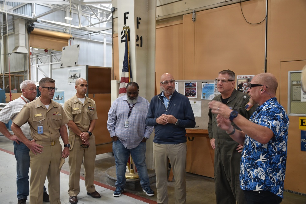 FRCSW Hosts Navy Senior Leaders