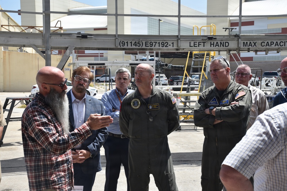 FRCSW Hosts Navy Senior Leaders