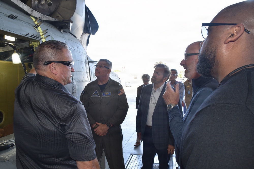 FRCSW Hosts Navy Senior Leaders