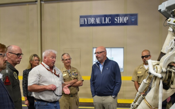 FRCSW Hosts Navy Senior Leaders
