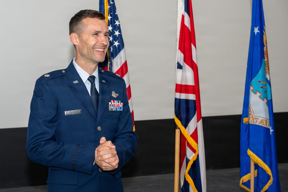 435th CRG Detachment 1 change of command