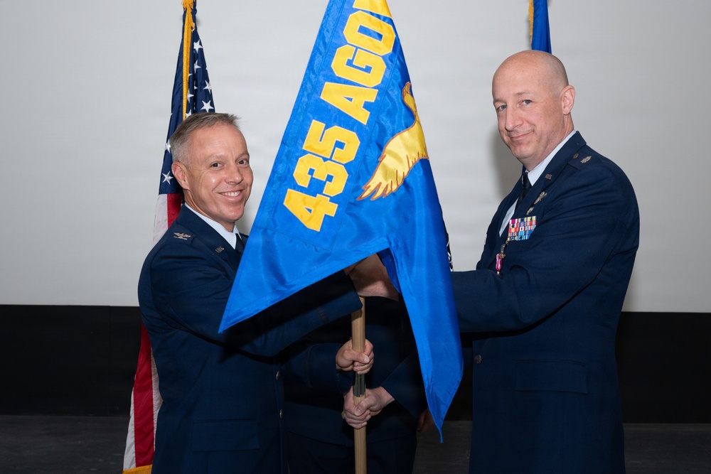 435th CRG Detachment 1 change of command