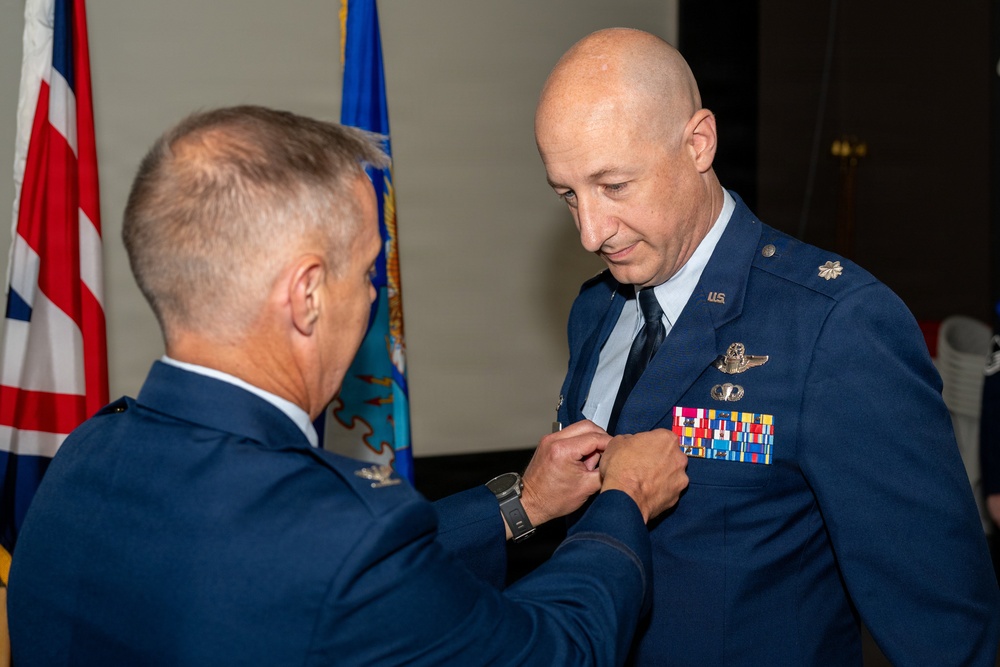 435th CRG Detachment 1 change of command