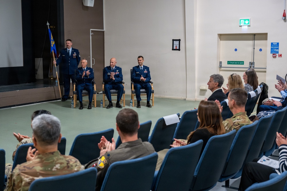 435th CRG Detachment 1 change of command