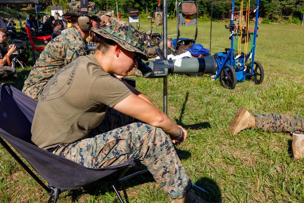 U.S. Service Members participate in the 65th Annual Interservice Rifle Competition: “High-Power” Event