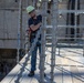 PNSY Shipwrights Assemble Scaffolding for USS New Mexico
