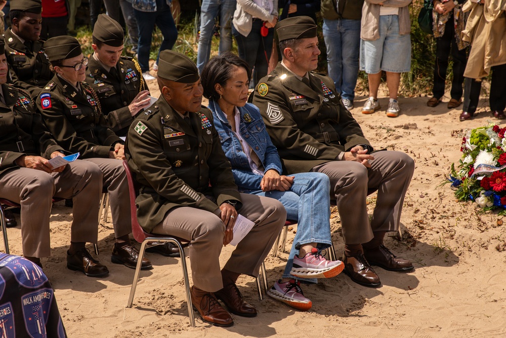 Big Red One Soldiers Honor Charles Shay at Memorial Ceremony, June 5, 2026